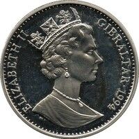 Picture 1 of the example of 2.8 ECUs - Elizabeth II (Europa)