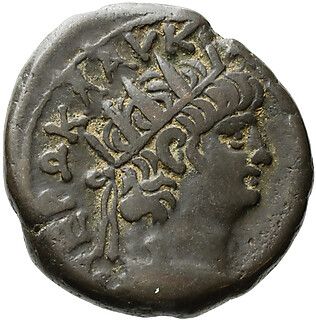 Picture 1 of the example of Tetradrachm - Nero (Alexandria)