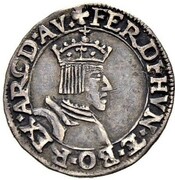 1 Marck (Coronation of Ferdinand I) – obverse