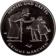 10 Euros (Hänsel and Gretel) – reverse