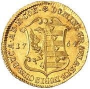 1 Ducat - Frederick August – reverse