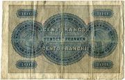 100 Francs – reverse