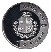 5 Florins (Turtuga) – obverse