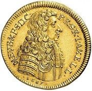 2 Ducats - Maximilian II Emanuel – obverse