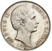 1 Gulden - Louis II – obverse