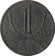 1 Koruna – reverse