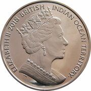 2 Pounds - Elizabeth II (The manta ray) – obverse