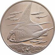 2 Pounds - Elizabeth II (The manta ray) – reverse