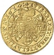 5 Ducats - Charles the Posthumous – reverse