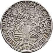 ½ Thaler - Henry Julius – obverse