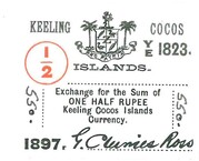 ½ Rupee - obverse