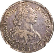 8 Reales (Portrait of Carlos IV) -  obverse