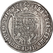 1 Sølvgylden - Christian II (Malmo Mint) – reverse