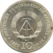 10 Mark (Heinrich Heine) – obverse