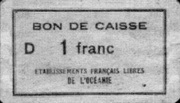 1 Franc – obverse