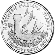 ¼ Dollar "Washington Quarter" (Northern Mariana Islands) – reverse