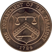 Token - Denver Mint (Department of the Treasury; 34 mm) - reverse