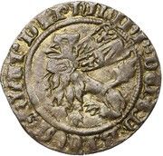 ½ Groat "Botdrager" - Philip the Bold – obverse