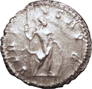 Antoninianus - Postumus (VIRTVS AVG; Mars; Lugdunum) – reverse