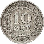 10 Øre (Ivigtut Cryolite Mining) – reverse