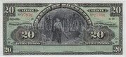 20 Pesos (El Banco de Guerrero) – obverse