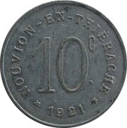 10 Centimes - Union commerciale de Nouvion-en-Thiérache – reverse