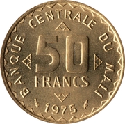 50 Francs (FAO) – obverse