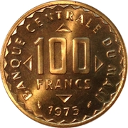 100 Francs (Essai) – obverse