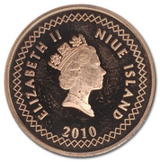 10 Cents - Elizabeth II (3rd portrait) – obverse