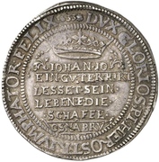 1 Thaler - Gustav II Adolphus (Death; Swedish occupation) – reverse