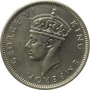 1 Shilling - George VI – obverse