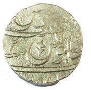 1 Rupee - Alamgir II (Muradabad Mint) – reverse