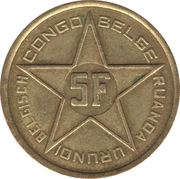 5 Francs – obverse