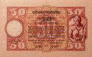 50 lira – reverse